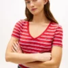 Striped V-Neck Favorite T-Shirt Striped V-Neck Favorite T-Shirt
