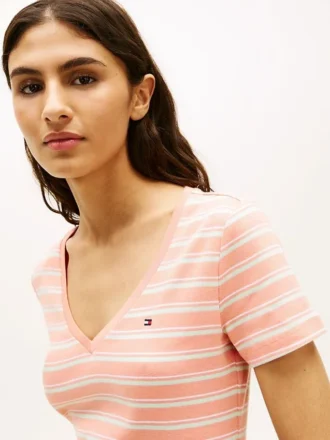 Striped V-Neck Favorite T-Shirt