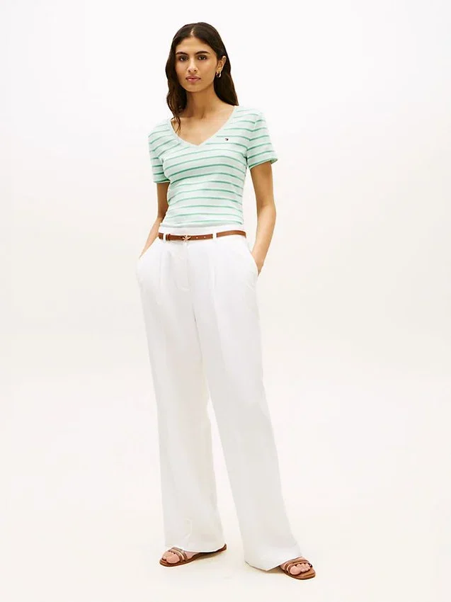 Striped V-Neck Favorite T-Shirt Striped V-Neck Favorite T-Shirt
