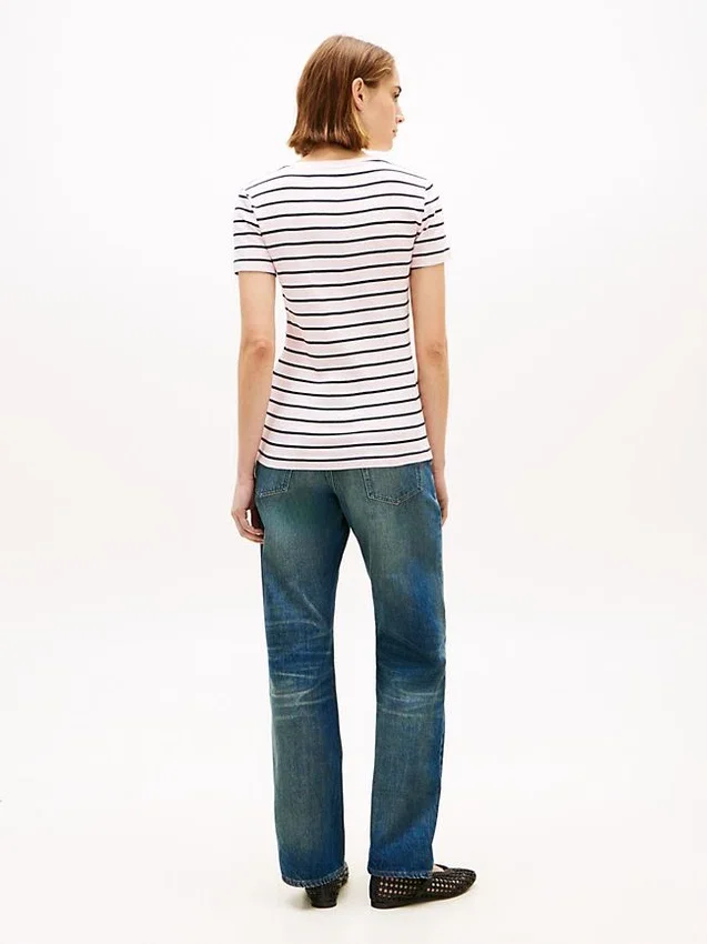 Striped V-Neck Favorite T-Shirt Striped V-Neck Favorite T-Shirt