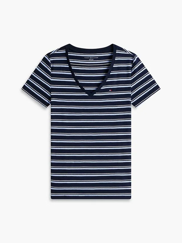 Striped V-Neck Favorite T-Shirt Striped V-Neck Favorite T-Shirt