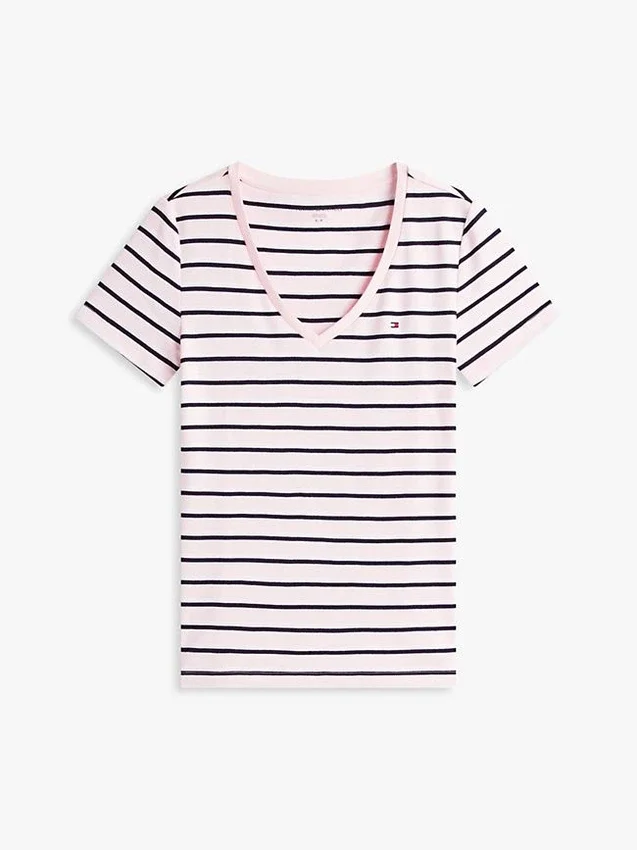 Striped V-Neck Favorite T-Shirt Striped V-Neck Favorite T-Shirt