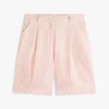 Striped Voile Bermuda Short Striped Voile Bermuda Short