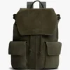 Suede Flap Backpack Suede Flap Backpack