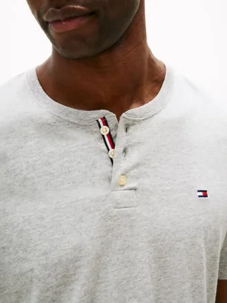 Sueded Jersey Henley Sleep Shirt Sueded Jersey Henley Sleep Shirt
