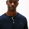 Sueded Jersey Henley Sleep Shirt Sueded Jersey Henley Sleep Shirt
