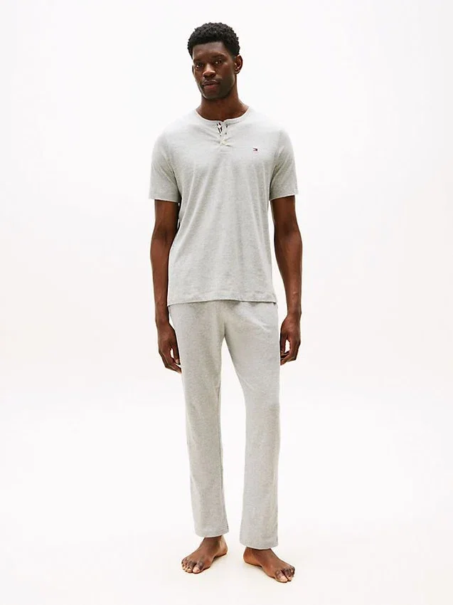 Sueded Jersey Henley Sleep Shirt Sueded Jersey Henley Sleep Shirt