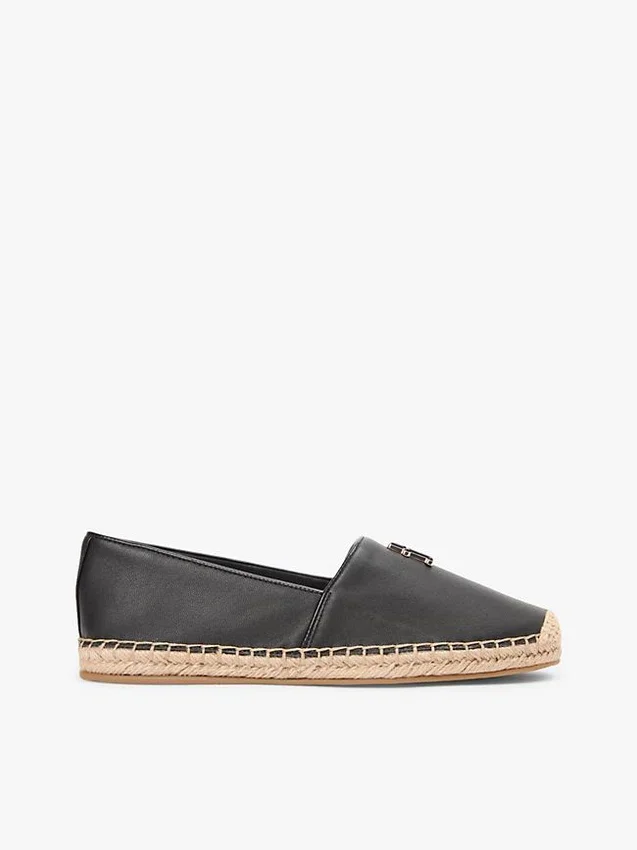 TH Monogram Leather Espadrille TH Monogram Leather Espadrille