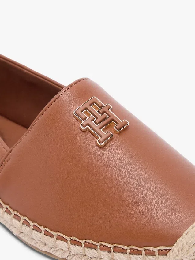 TH Monogram Leather Espadrille TH Monogram Leather Espadrille