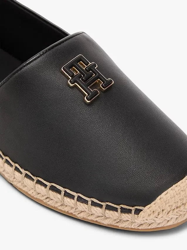 TH Monogram Leather Espadrille TH Monogram Leather Espadrille