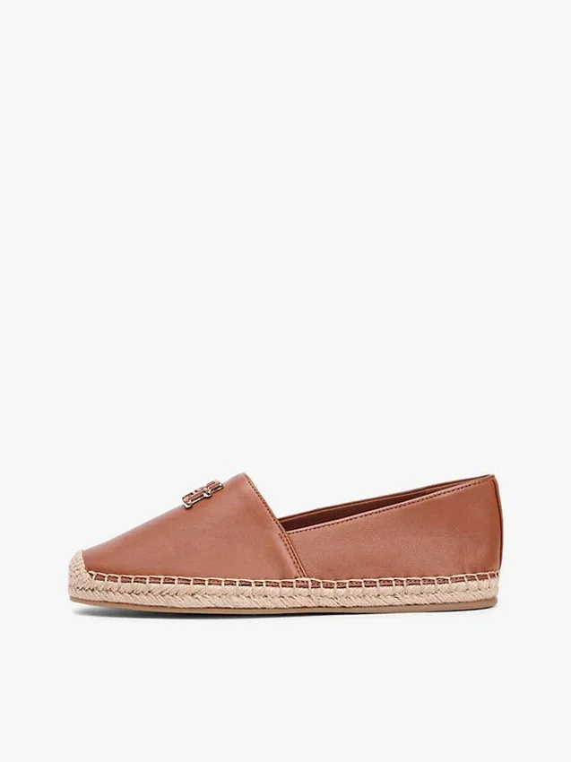 TH Monogram Leather Espadrille TH Monogram Leather Espadrille