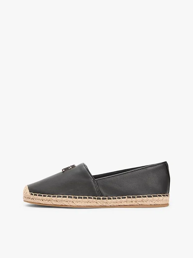 TH Monogram Leather Espadrille TH Monogram Leather Espadrille