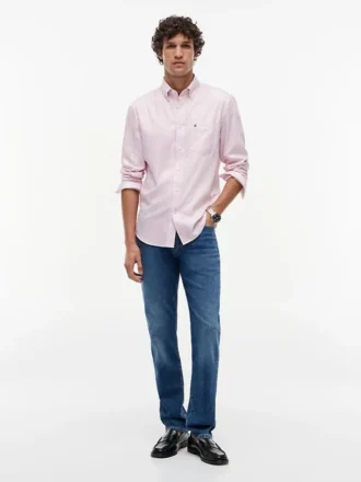 TH Performance Striped Oxford Shirt