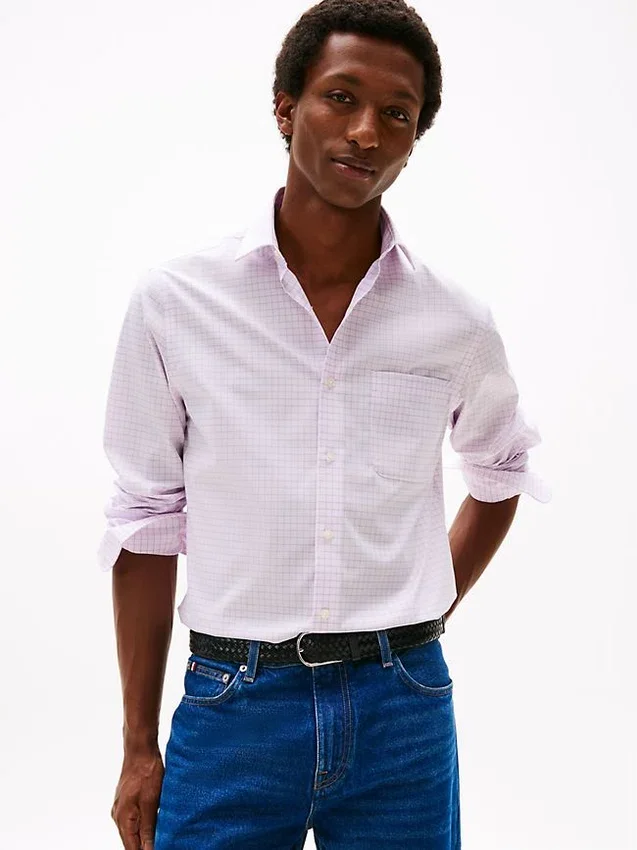 THFlex Regular Fit Check Dress Shirt THFlex Regular Fit Check Dress Shirt
