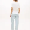 Tie-Front Slub Cotton T-Shirt Tie-Front Slub Cotton T-Shirt
