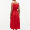 Tiered Seersucker Midi Dress Tiered Seersucker Midi Dress