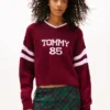 Tommy Jeans 85 Varsity V-Neck Sweater