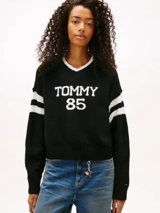 Tommy Jeans 85 Varsity V-Neck Sweater Tommy Jeans 85 Varsity V-Neck Sweater