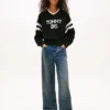 Tommy Jeans 85 Varsity V-Neck Sweater