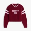 Tommy Jeans 85 Varsity V-Neck Sweater