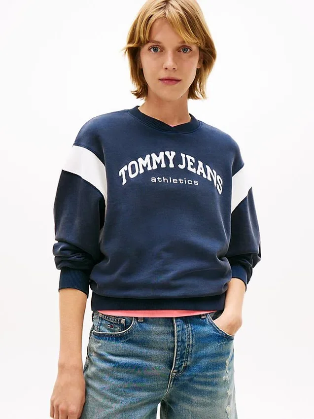 Tommy Jeans Athletics Boxy Sweatshirt Tommy Jeans Athletics Boxy Sweatshirt