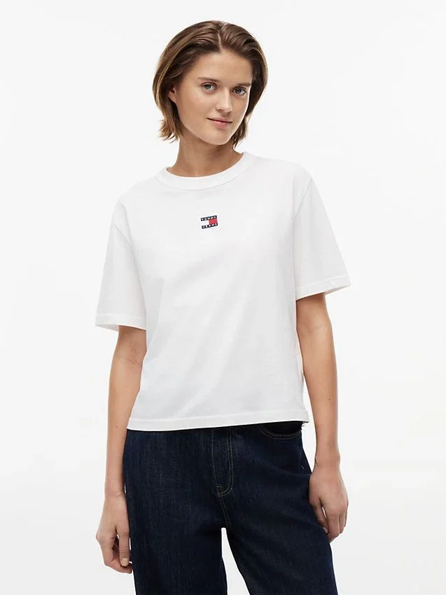 Tommy Jeans Badge Boxy T-Shirt Tommy Jeans Badge Boxy T-Shirt