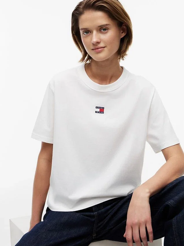 Tommy Jeans Badge Boxy T-Shirt Tommy Jeans Badge Boxy T-Shirt