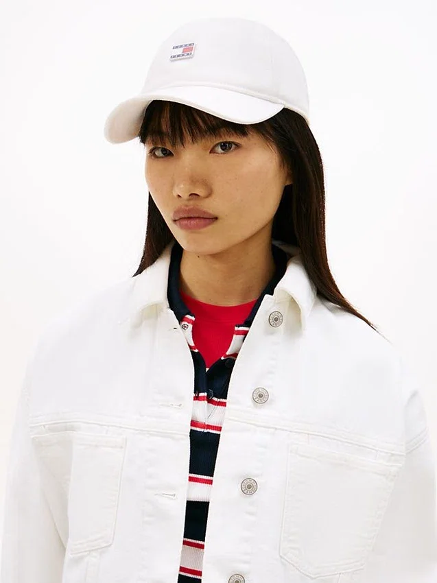 Tommy Jeans Badge Brushed Baseball Cap Tommy Jeans Badge Brushed Baseball Cap