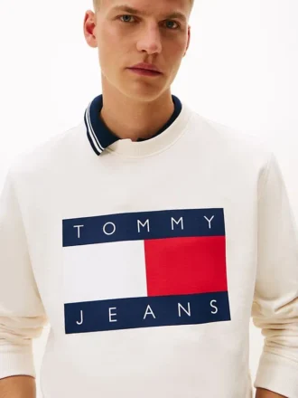 Tommy Jeans Big Flag Logo Sweatshirt