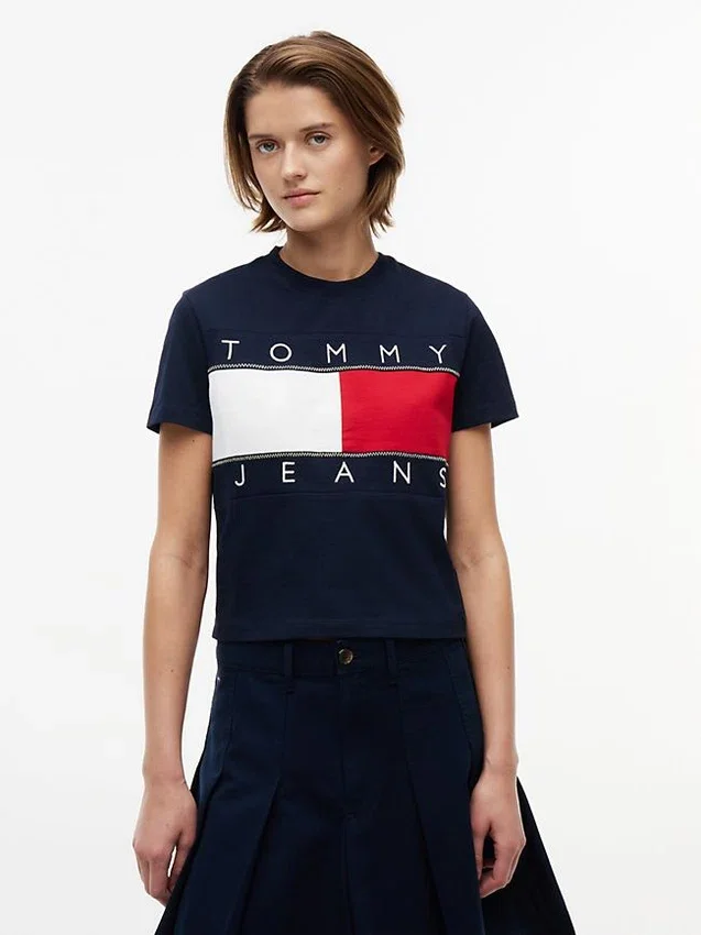 Tommy Jeans Big Flag Logo T-Shirt Tommy Jeans Big Flag Logo T-Shirt