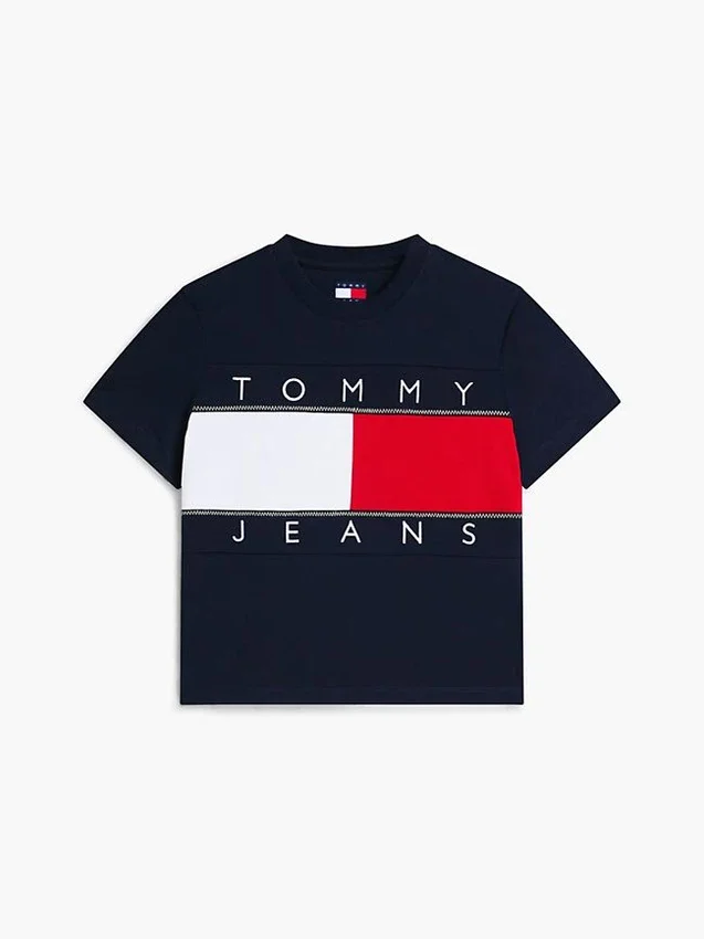 Tommy Jeans Big Flag Logo T-Shirt Tommy Jeans Big Flag Logo T-Shirt
