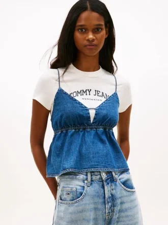 Tommy Jeans Chambray Tank Top