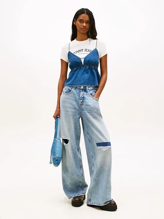 Tommy Jeans Chambray Tank Top Tommy Jeans Chambray Tank Top