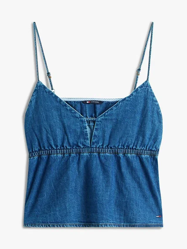 Tommy Jeans Chambray Tank Top Tommy Jeans Chambray Tank Top