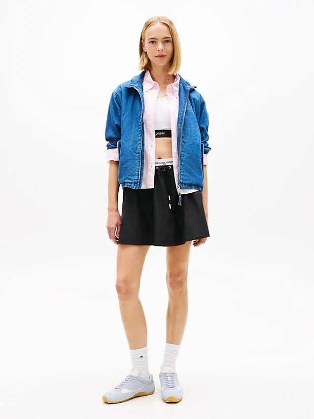 Tommy Jeans Chambray Zip Jacket Tommy Jeans Chambray Zip Jacket