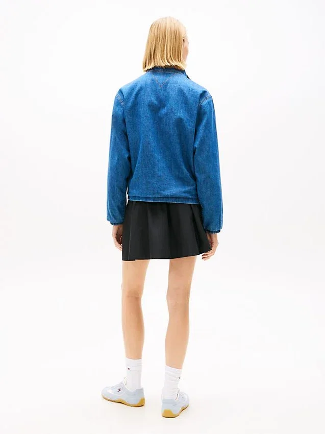 Tommy Jeans Chambray Zip Jacket Tommy Jeans Chambray Zip Jacket