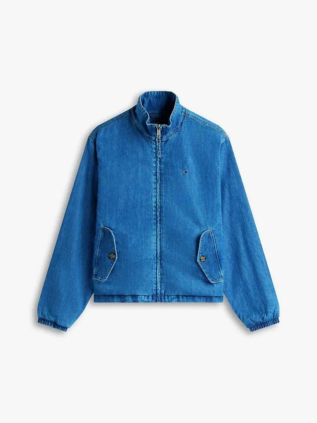 Tommy Jeans Chambray Zip Jacket Tommy Jeans Chambray Zip Jacket