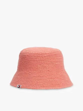 Tommy Jeans Crochet Bucket Hat