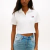 Tommy Jeans Cropped Boxy Fit Polo Tommy Jeans Cropped Boxy Fit Polo