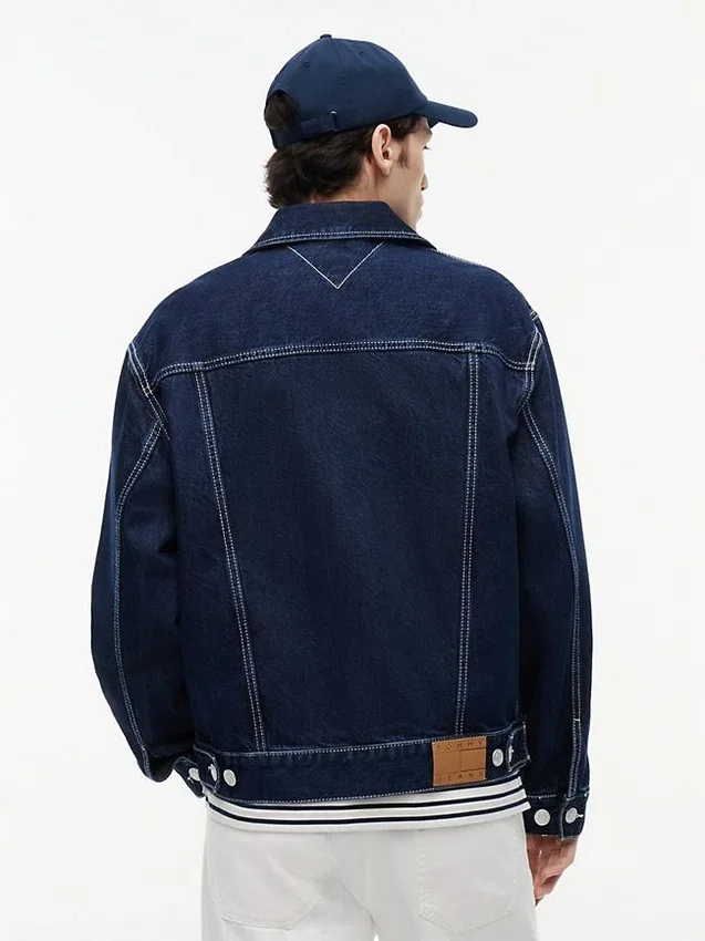 Tommy Jeans Dark Wash Denim Ranch Jacket Tommy Jeans Dark Wash Denim Ranch Jacket