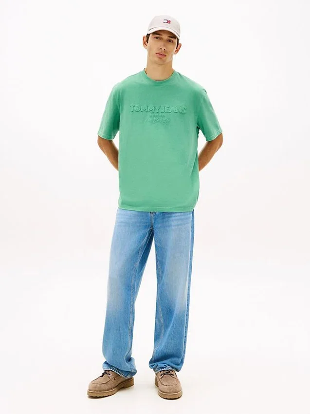 Tommy Jeans Distressed Logo T-Shirt Tommy Jeans Distressed Logo T-Shirt