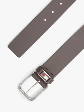 Tommy Jeans Enamel Badge Leather Belt Tommy Jeans Enamel Badge Leather Belt