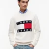 Tommy Jeans Flag Logo Crewneck Sweater