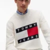 Tommy Jeans Flag Logo Crewneck Sweater