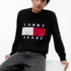 Tommy Jeans Flag Logo Crewneck Sweater
