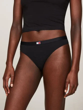Tommy Jeans Flag Logo Thong 3-Pack Tommy Jeans Flag Logo Thong 3-Pack