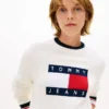 Tommy Jeans Flag Logo Tipped Sweater Tommy Jeans Flag Logo Tipped Sweater