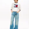 Tommy Jeans Flag Logo Tipped Sweater Tommy Jeans Flag Logo Tipped Sweater