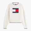 Tommy Jeans Flag Logo Tipped Sweater Tommy Jeans Flag Logo Tipped Sweater