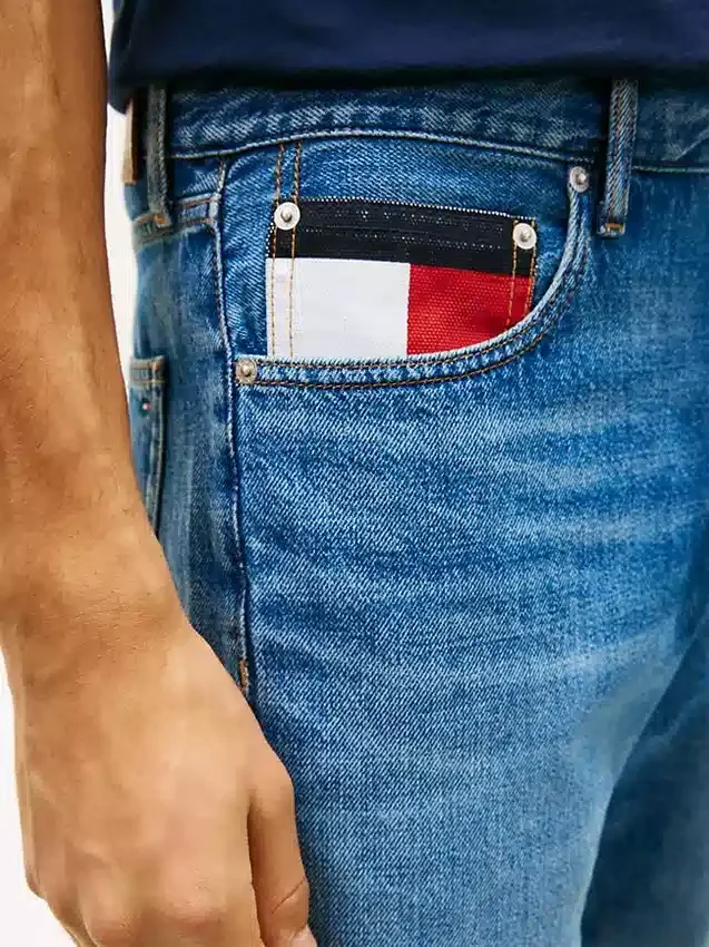 Tommy Jeans Flag Pocket Denim Short Tommy Jeans Flag Pocket Denim Short